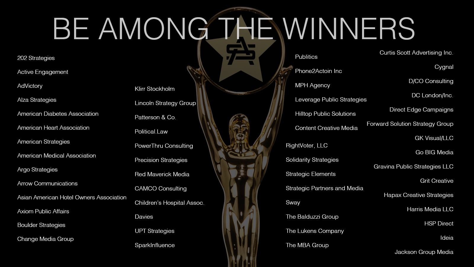 Last Year's Goldies Winners